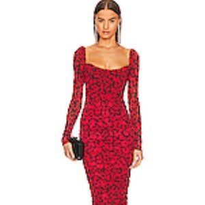 x REVOLVE Nobu Midi Dress Michael Costello brand:Michael Costello